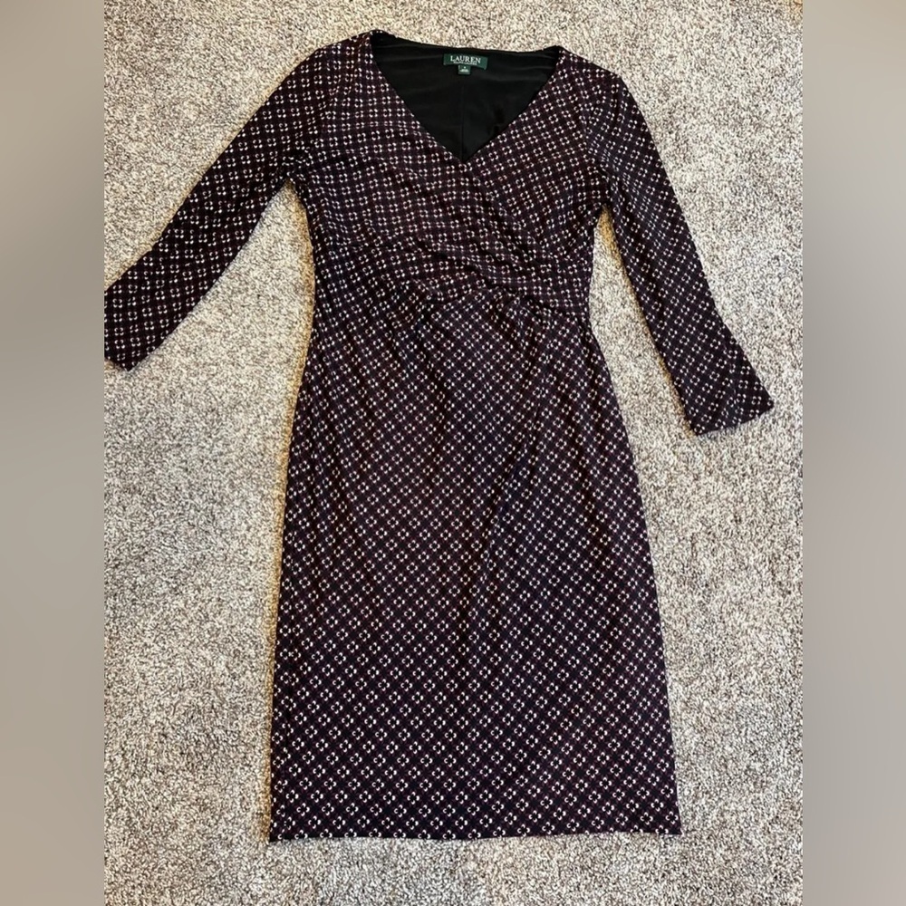 90s Linen Sleeveless Dress by Lauren By Ralph Lauren main image 1